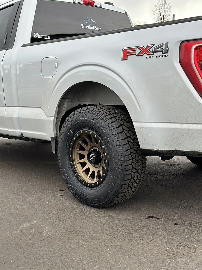 2024 Ford F-150 with Lock Off-Road Yosemite Bronze Wheels