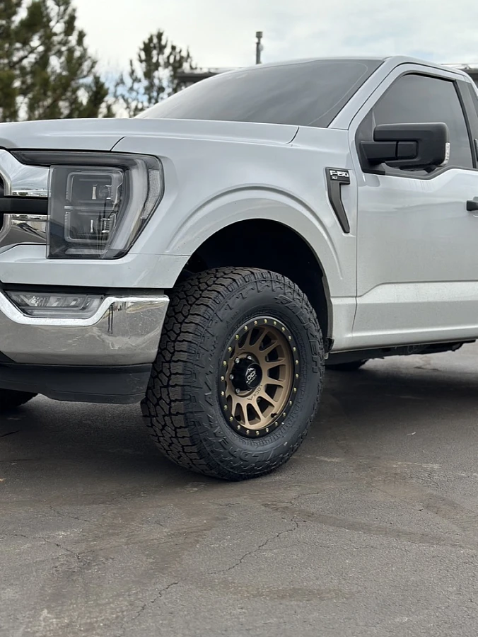 Lock Off-Road Yosemite Bronze Rim on 2024 Ford F-150