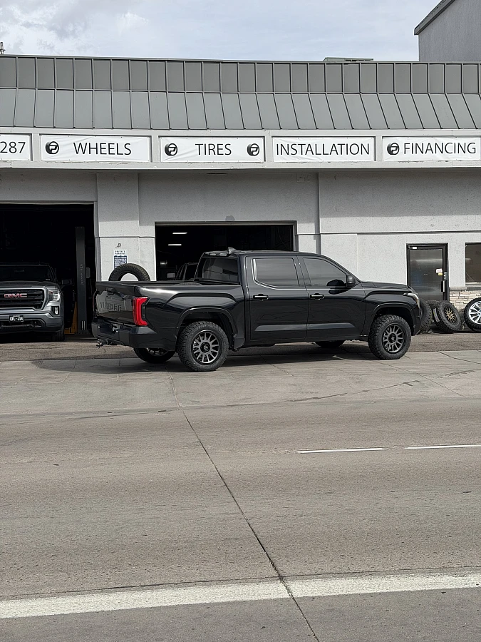 2026 Toyota Tundra with Charcoal Lock Off-Road Yosemite Rims