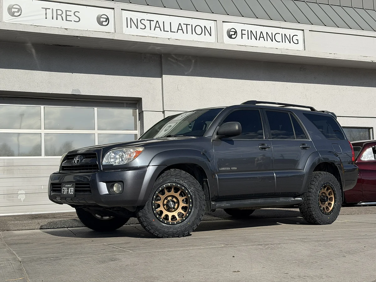 2008 Toyota 4Runner with Bronze Method MR305 Rims