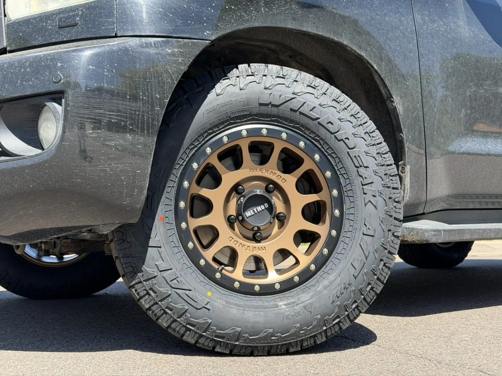 2008 Toyota Sequoia with Bronze Method MR305 Rims