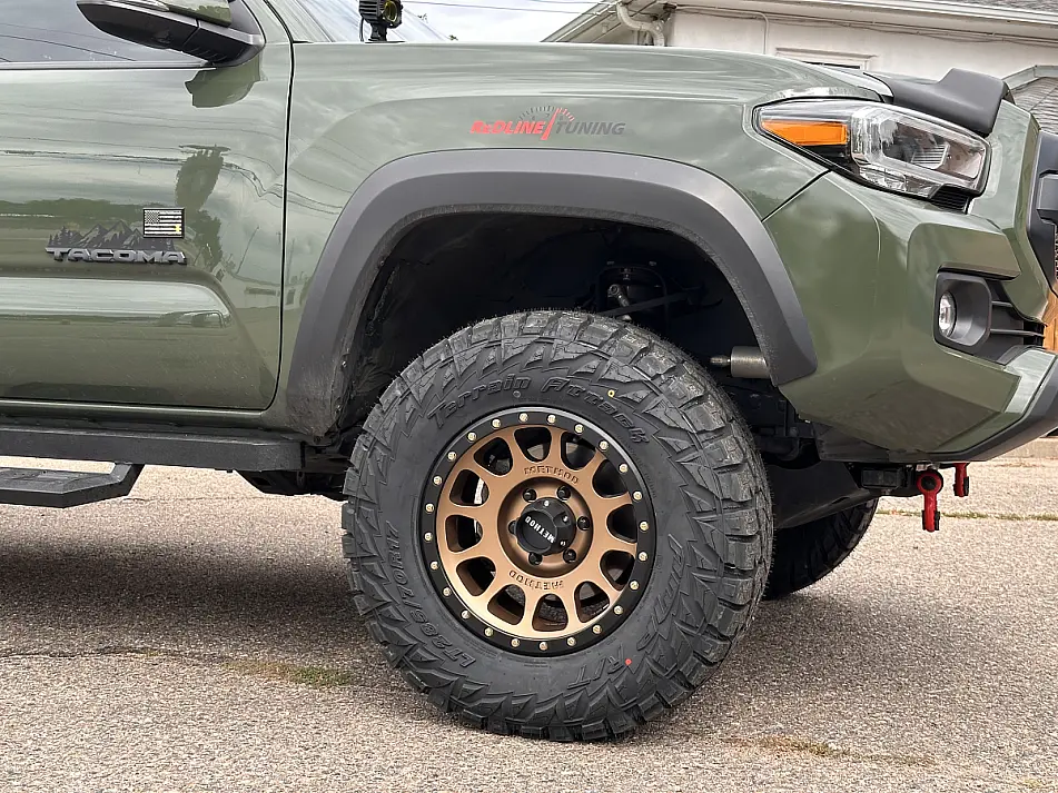 2023 Toyota Tacoma Equipped with Method MR305 Bronze