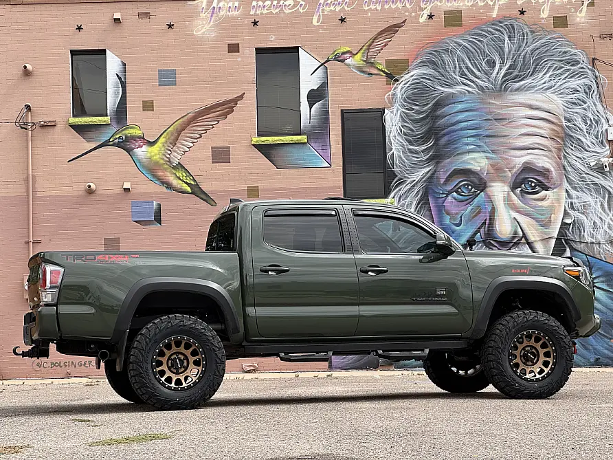 2023 Toyota Tacoma with Method MR305 Bronze Wheels