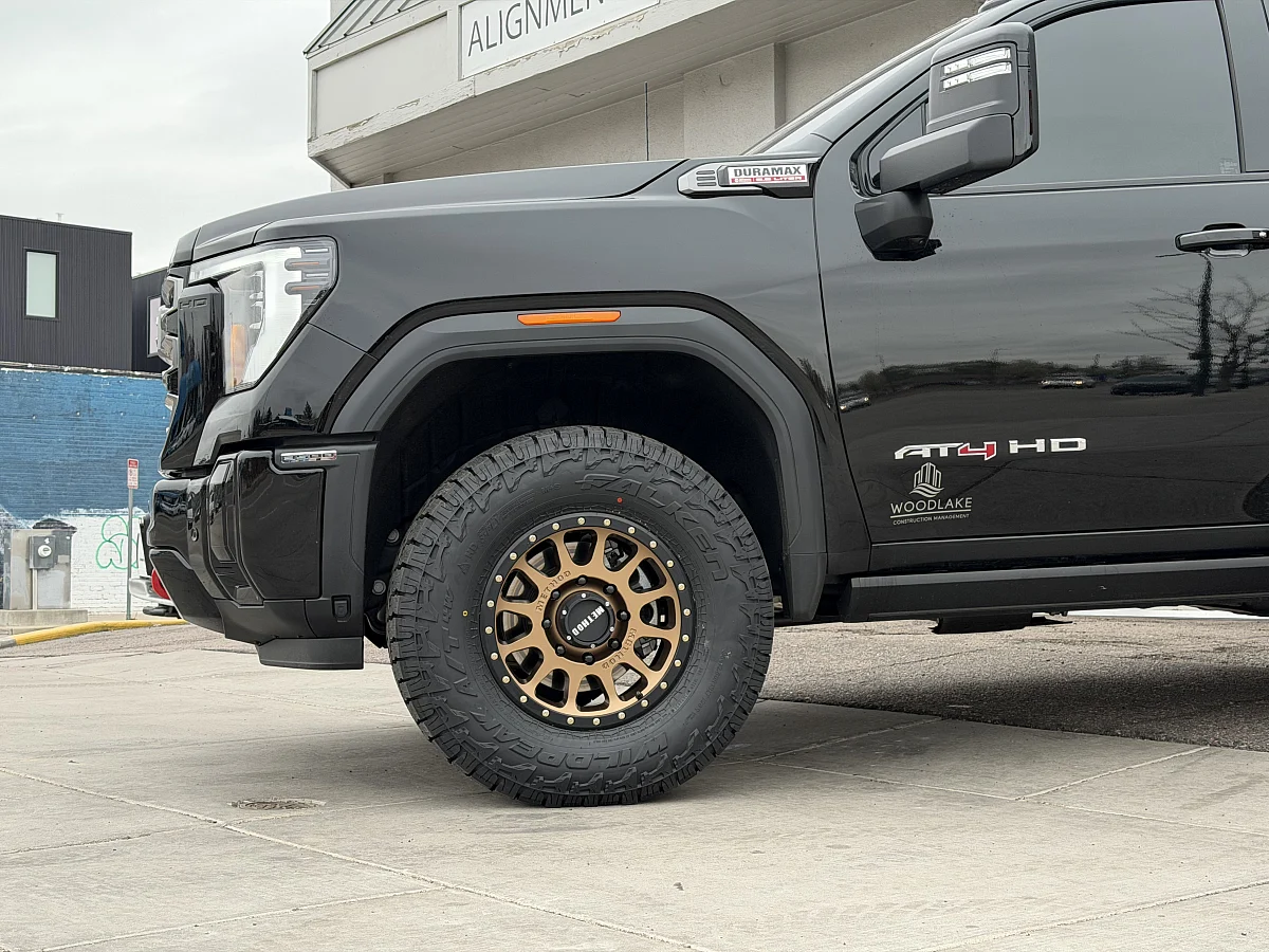 2026 GMC Sierra 3500HD with Method MR305 Bronze Wheels