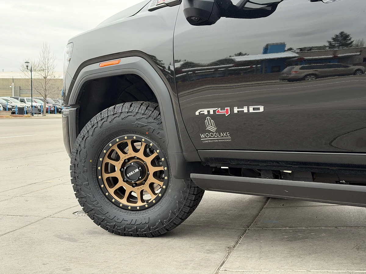 2026 GMC Sierra 3500HD Equipped with Method MR305 Bronze