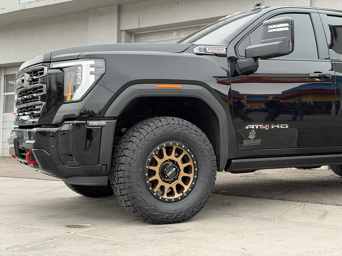 2026 GMC Sierra 3500HD with Method MR305 Bronze Rims