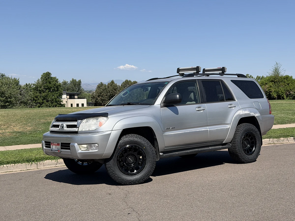 Method MR305 Double Black Rim on 2004 Toyota 4Runner