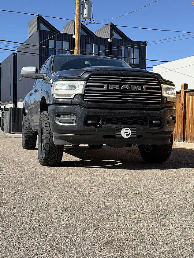 2024 RAM 2500 with Double Black Method MR305 Rims