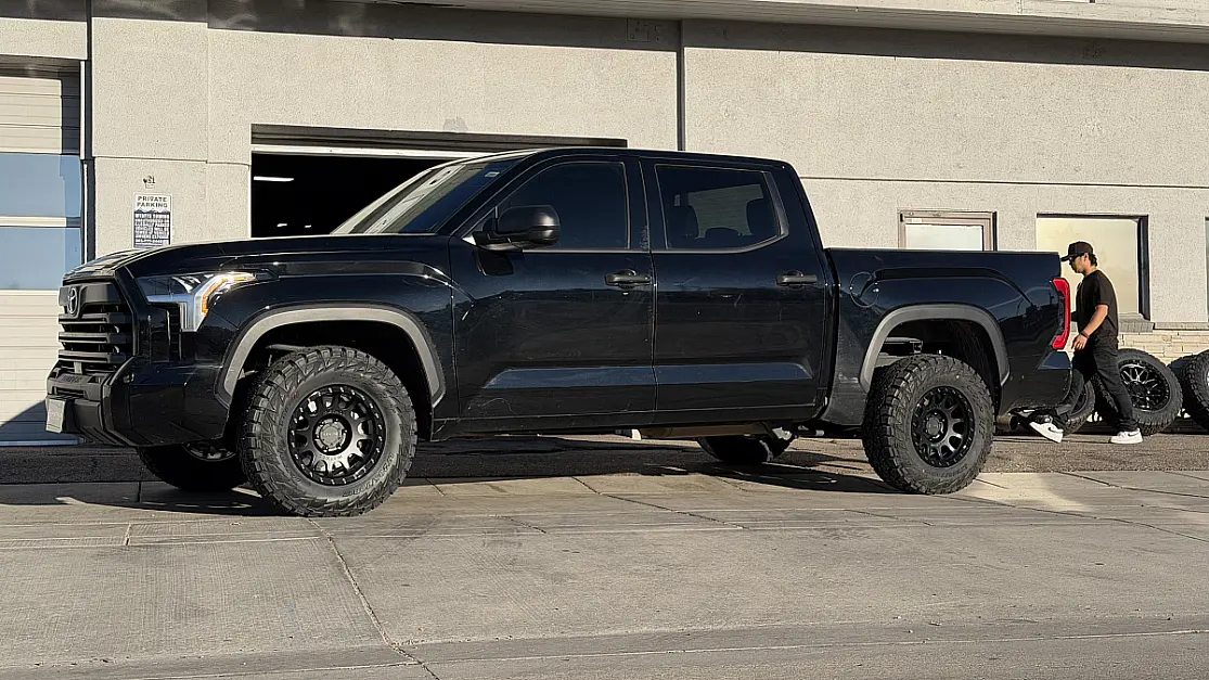 2026 Toyota Tundra with Method MR305 Double Black Wheels