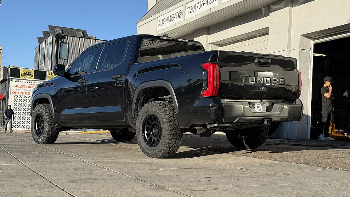 2026 Toyota Tundra with Method MR305 Double Black Rims