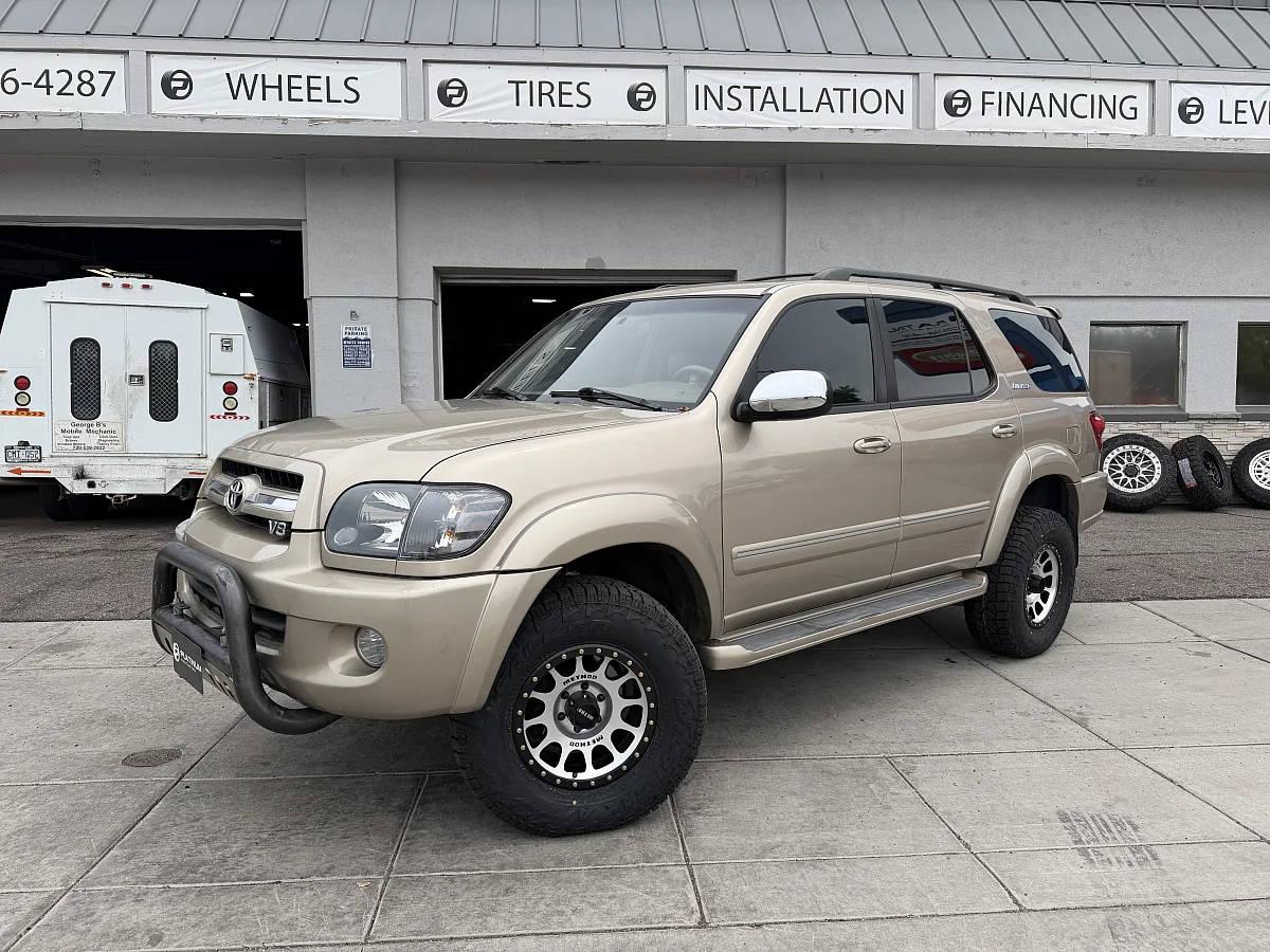 Method MR305 Silver on 2006 Toyota Sequoia