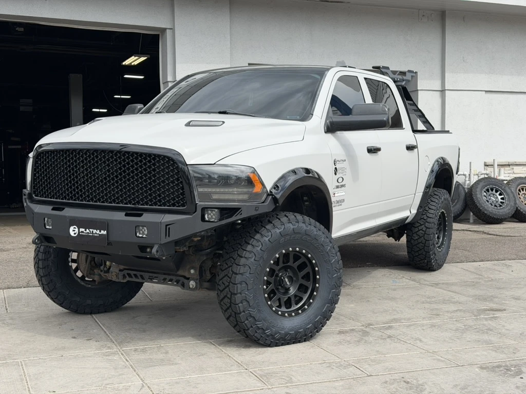 2016 RAM 1500 with Method MR306 Black Wheels