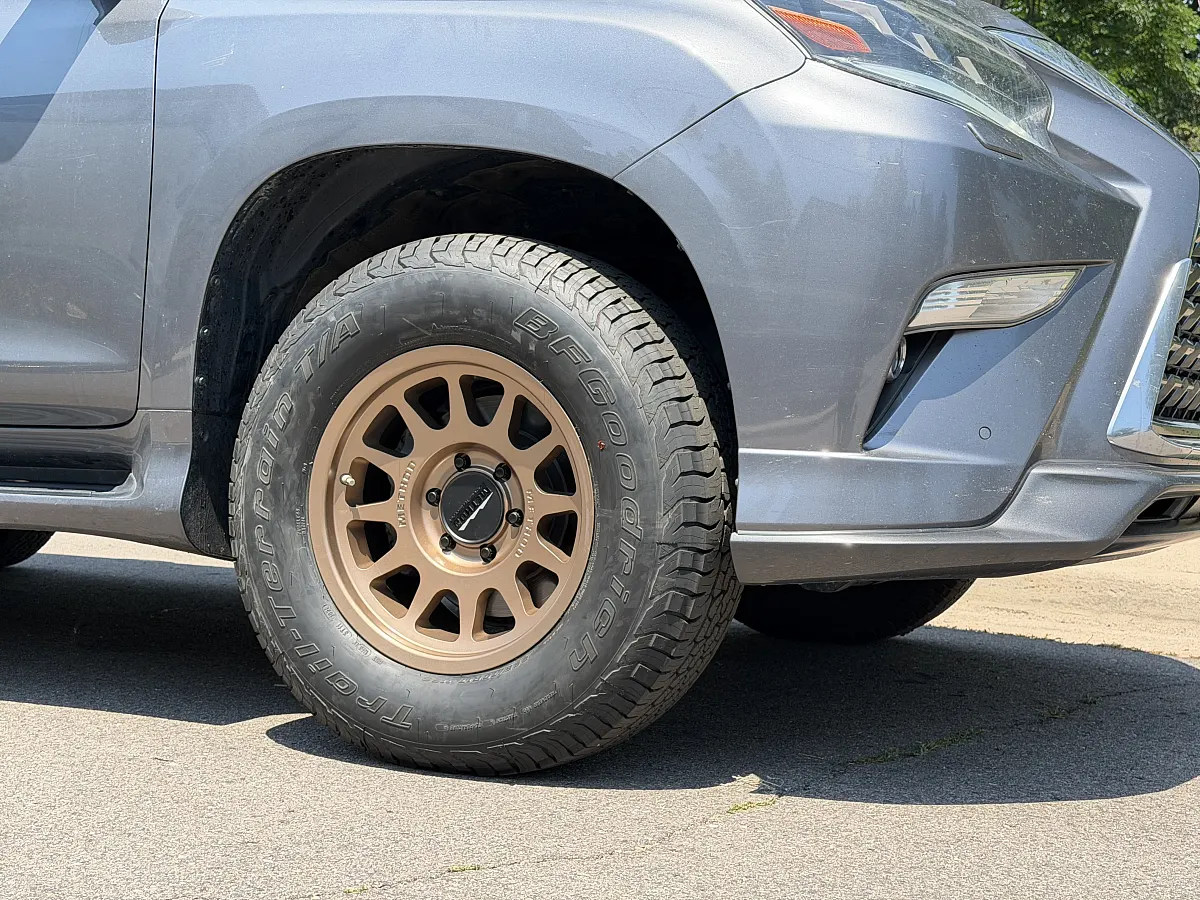 2022 Lexus GX with Bronze Method MR703 Rims