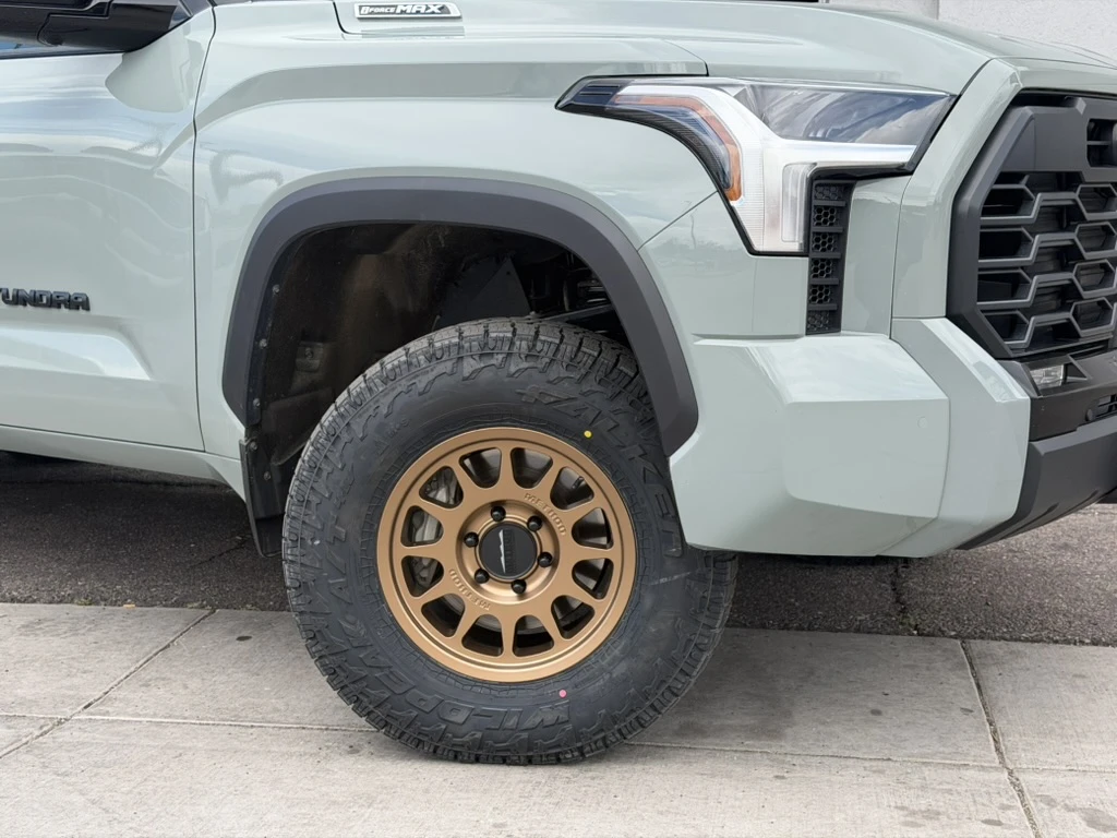 2026 Toyota Tundra Fitted with Bronze Method MR703 Rims