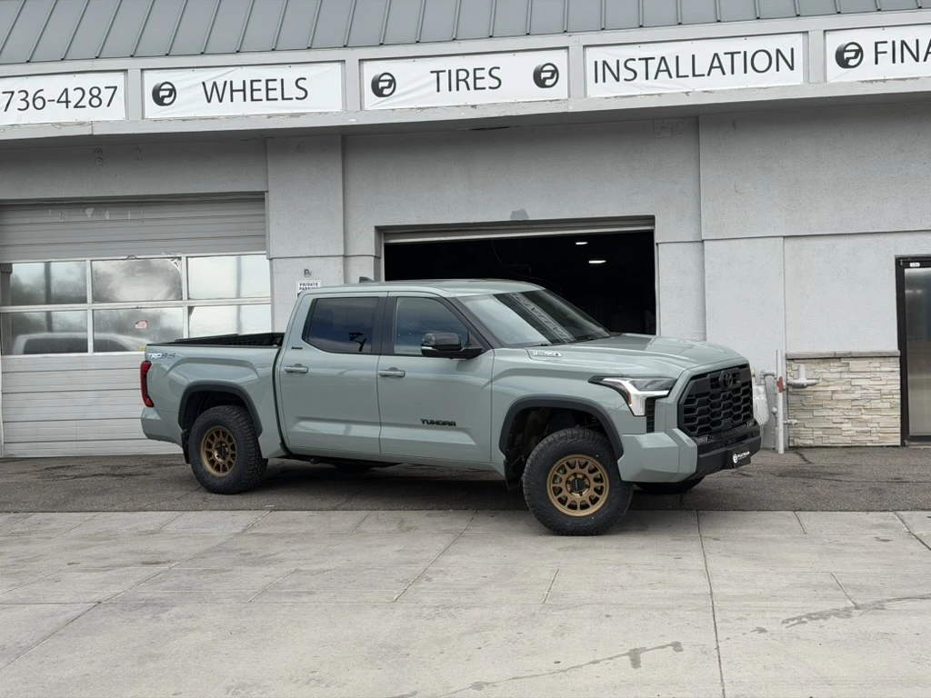 2026 Toyota Tundra Method MR703 Bronze Custom Wheels