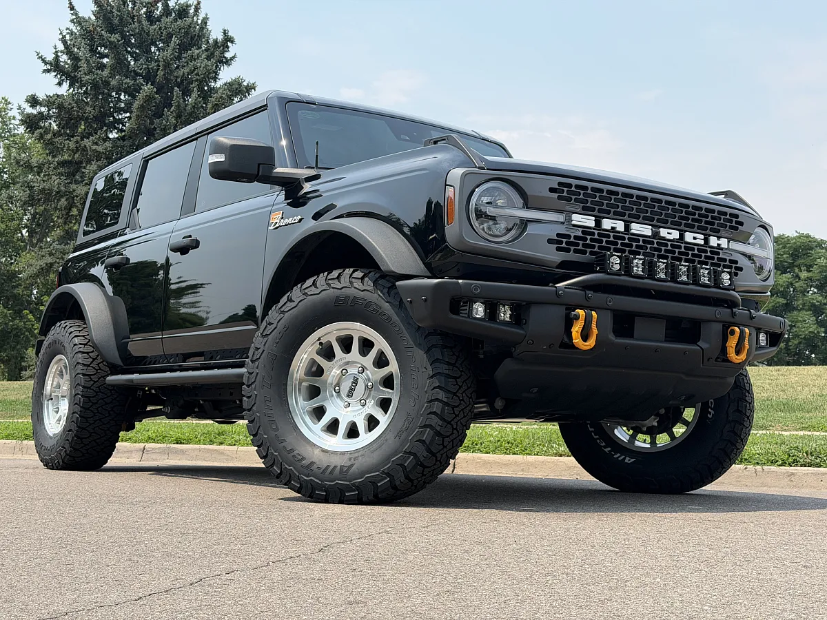 Polished Silver Method MR703 Rim on 2026 Ford Bronco