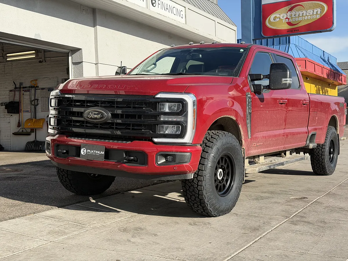 2020 Ford F-250 with Method MR704 Black Rims