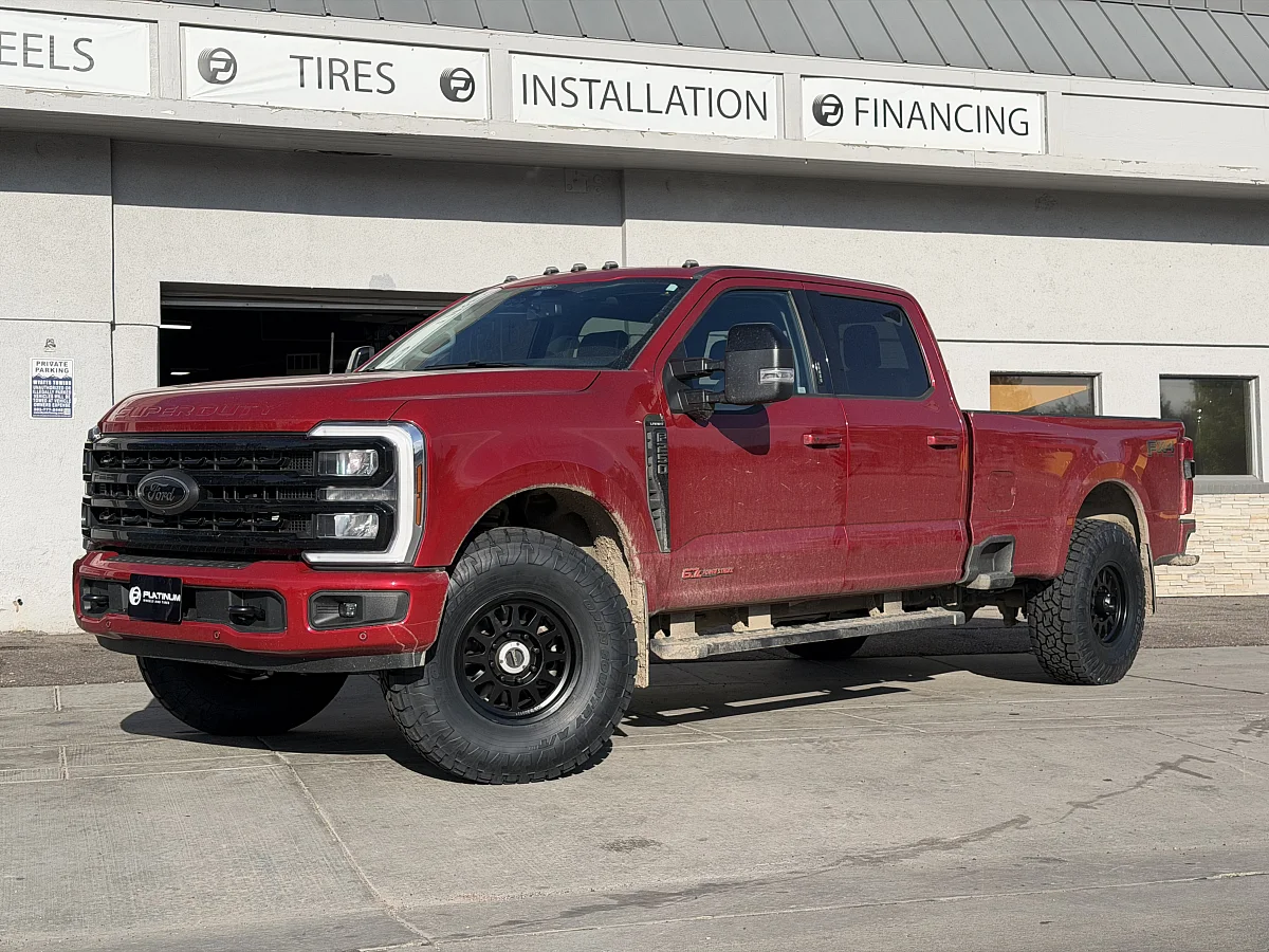 2020 Ford F-250 Fitted with Black Method MR704 Rims