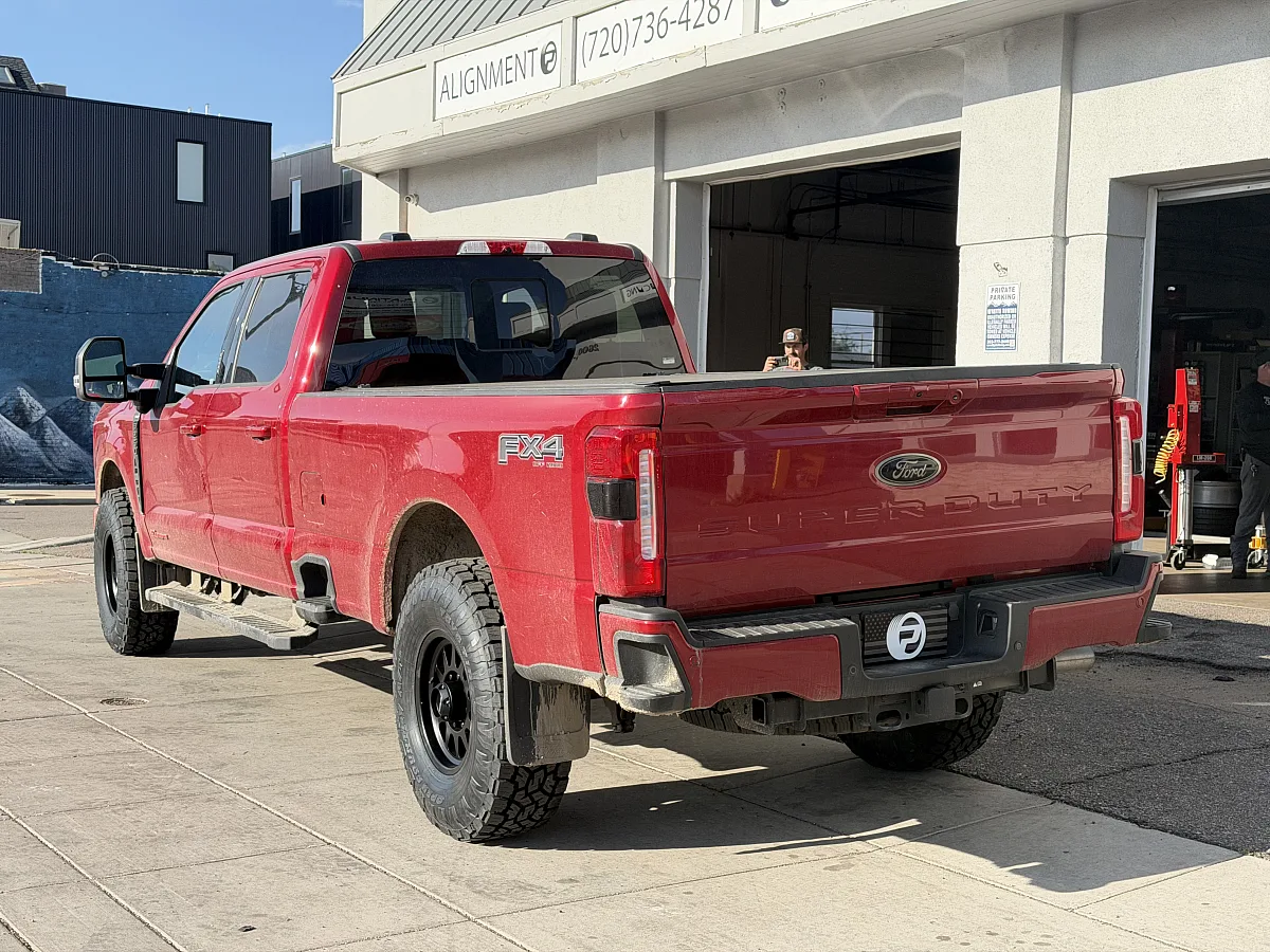 Method MR704 Black Aftermarket Wheel on 2020 Ford F-250
