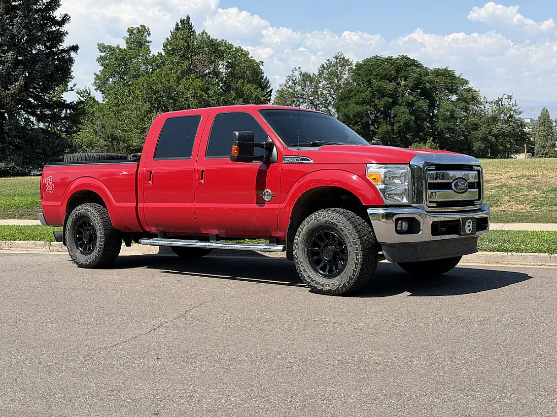 2012 Ford F-250 Method MR709 Black Wheel