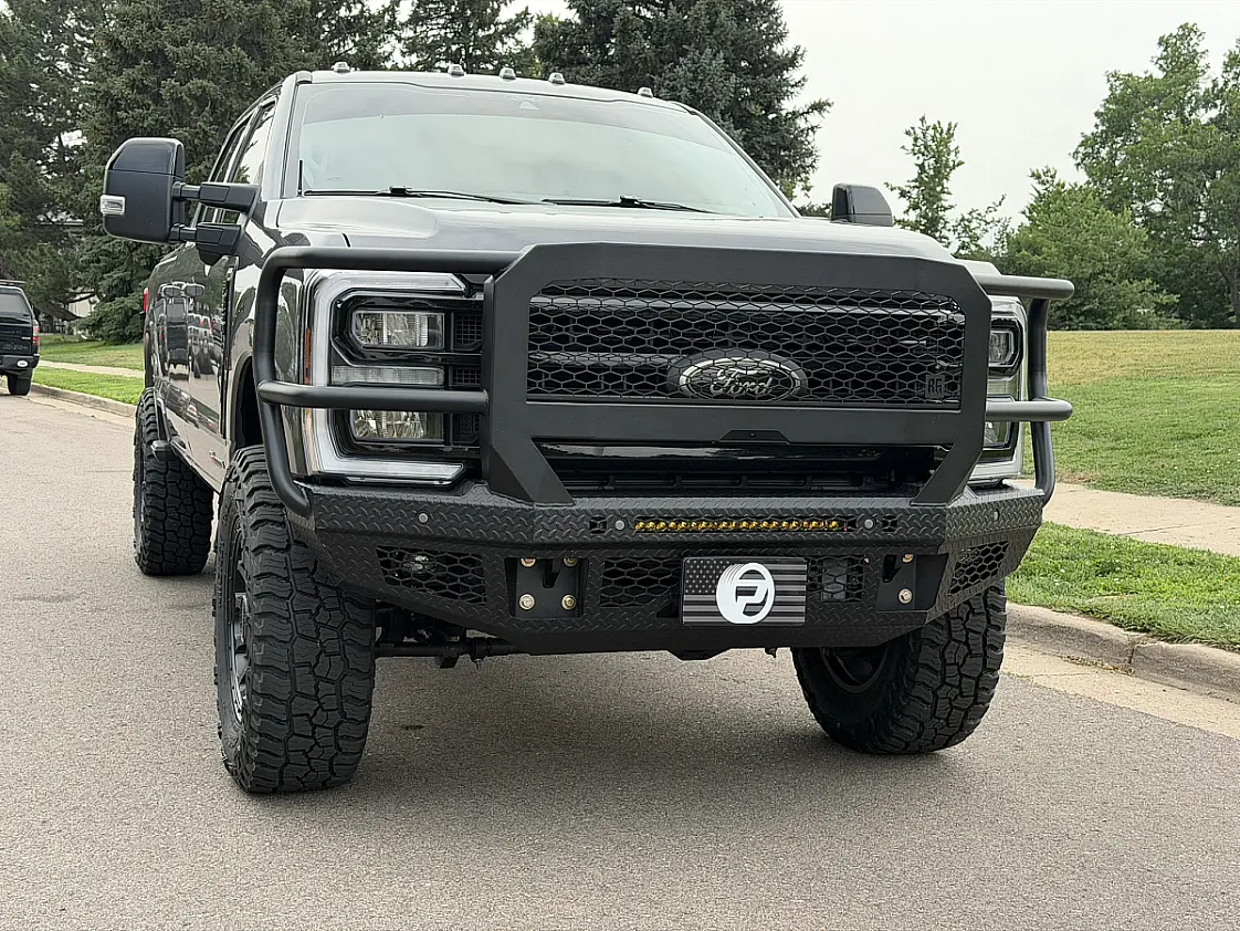 2025 Ford F-350 with Method MR709 Black Rims