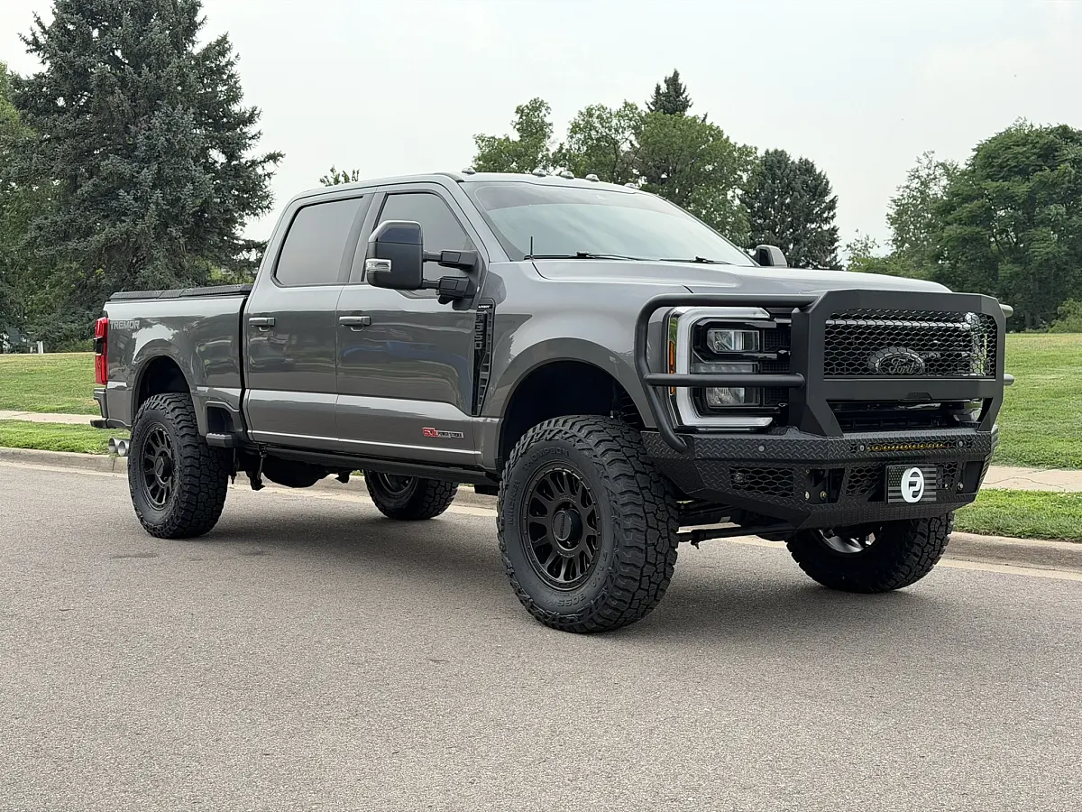 2025 Ford F-350 with Method MR709 Black Wheels
