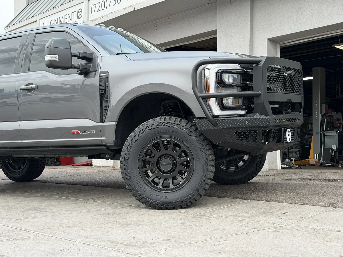 2025 Ford F-350 with Method MR709 in Black
