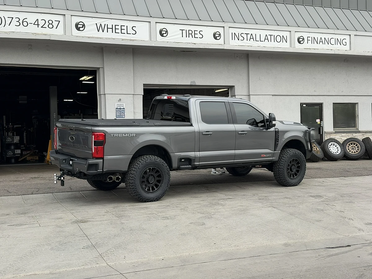 2025 Ford F-350 Method MR709 Black Custom Wheels