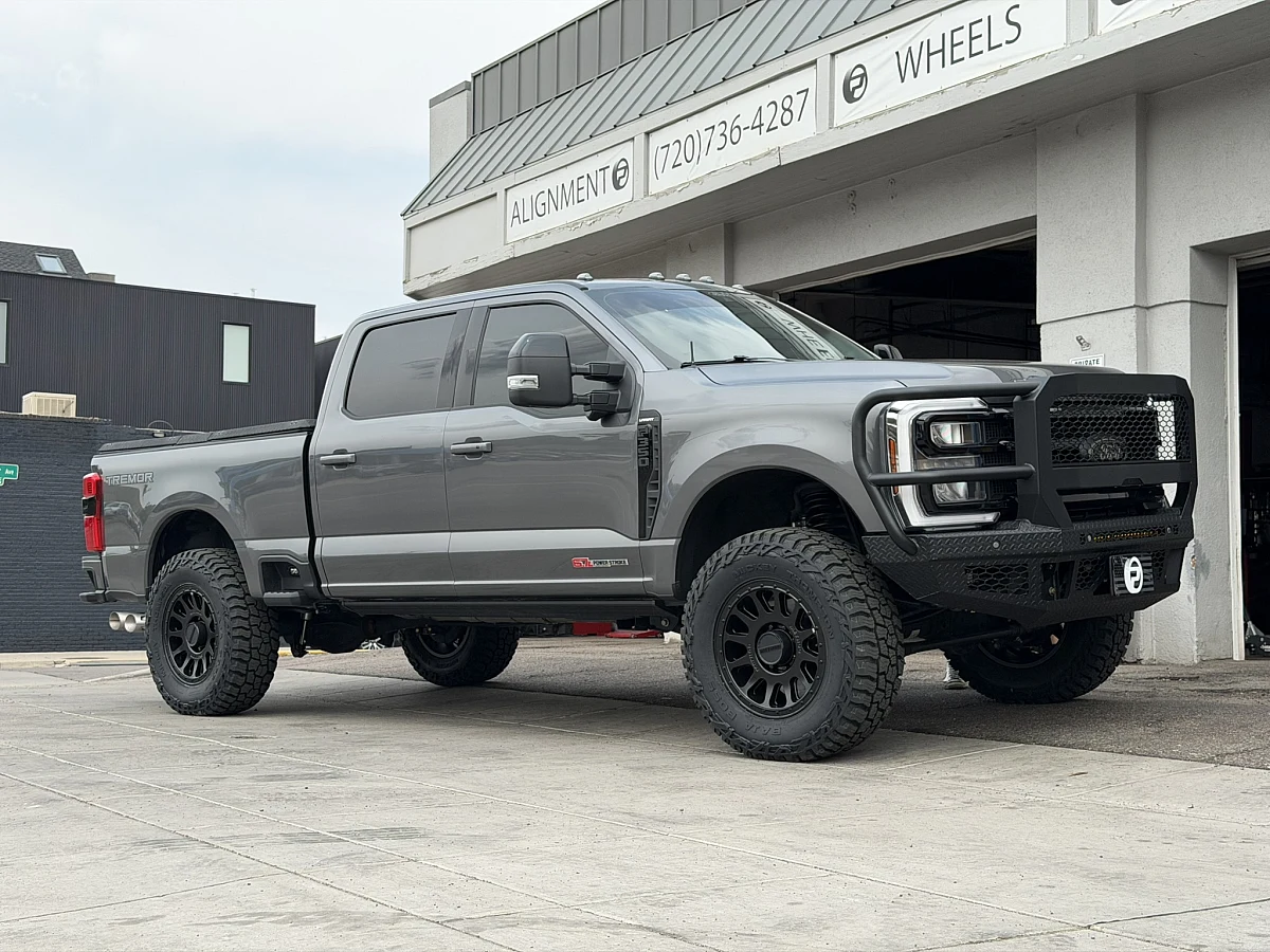 Method Black Rims on 2025 Ford F-350
