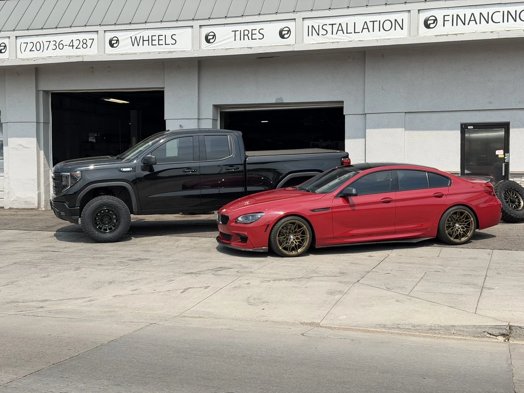 2025 GMC Sierra 1500 with Method MR709 Black Wheels