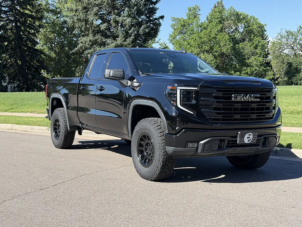 2025 GMC Sierra 1500 Method MR709 Black Custom Wheels