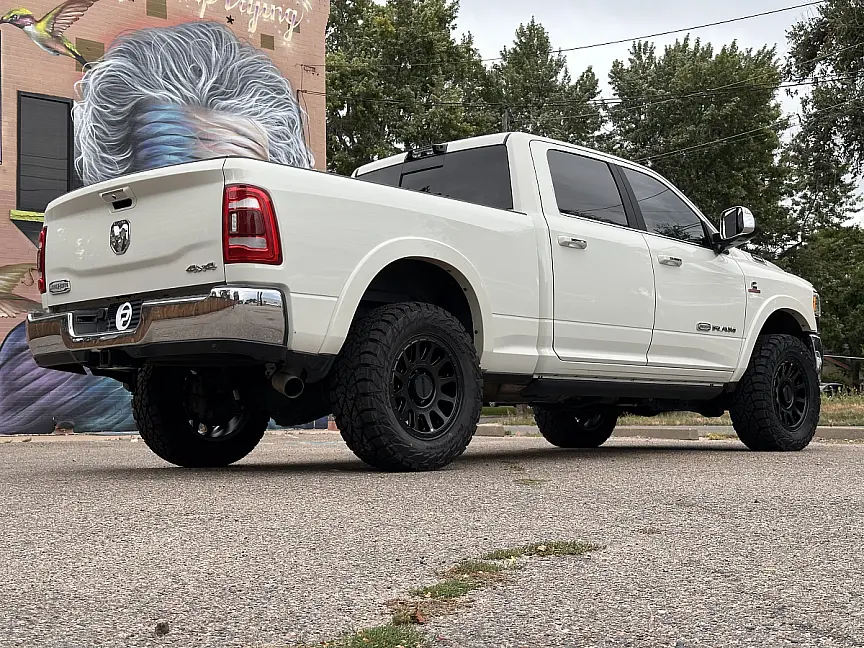 2025 RAM 3500 with Method MR709 Black Wheels
