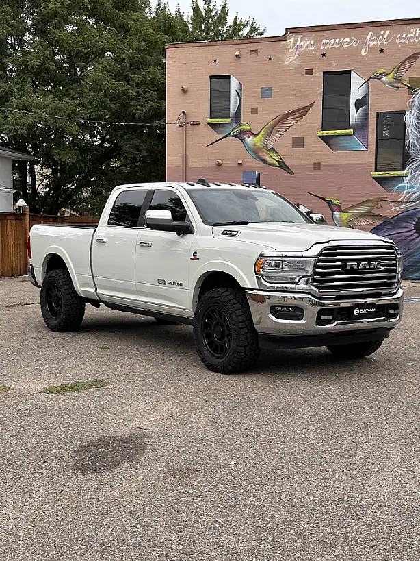 Method MR709 Black Aftermarket Wheel on 2025 RAM 3500