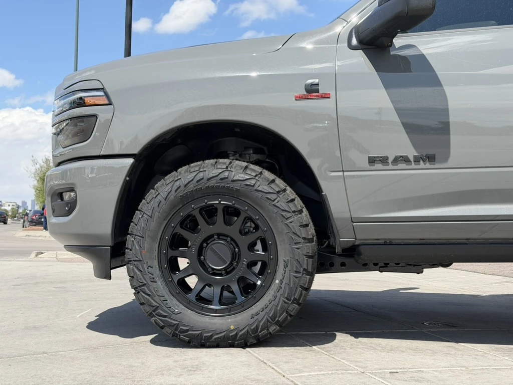 2026 RAM 2500 with Method MR709 Black Rims