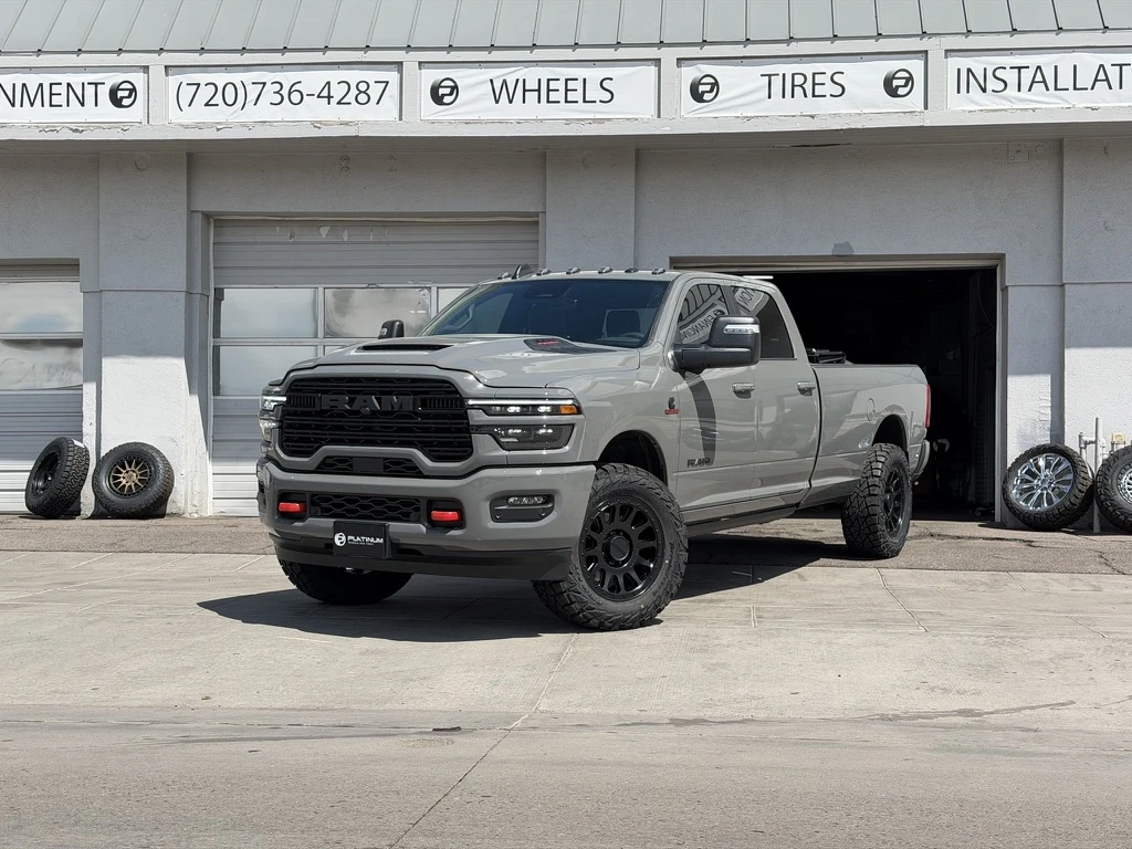 2026 RAM 2500 Fitted with Black Method MR709 Rims