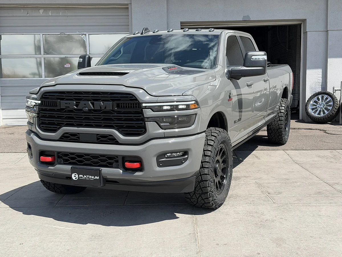 2026 RAM 2500 with Method MR709 Black Wheels
