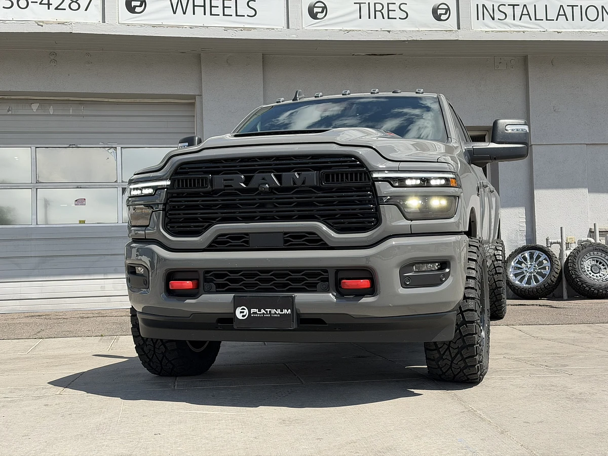 2026 RAM 2500 with Black Method MR709 Rims
