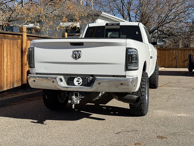 2015 RAM 2500 with Polished Silver Method MR709 Rims