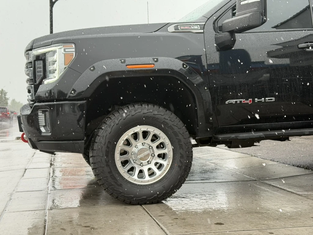 2026 GMC Sierra 3500HD with Method MR709 Polished Silver Wheels