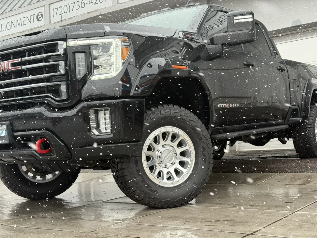 Method Polished Silver MR709 Wheel on 2026 GMC Sierra 3500HD
