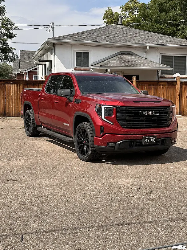 Black Replica Wheels 22" Denali 1107 on 2025 GMC Sierra 1500