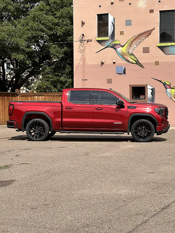 Replica Wheels 22" Denali 1107 Black on 2025 GMC Sierra 1500