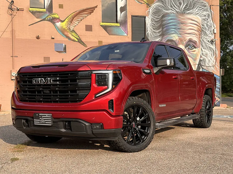 2026 GMC Sierra 1500 Replica Wheels 22" Denali 1107 Black Wheel