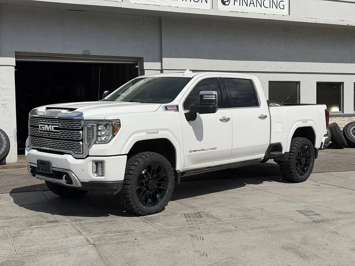 Replica Wheels Black 22" High Country 8x180mm Style 1140 Wheel on 2022 GMC Sierra 3500HD