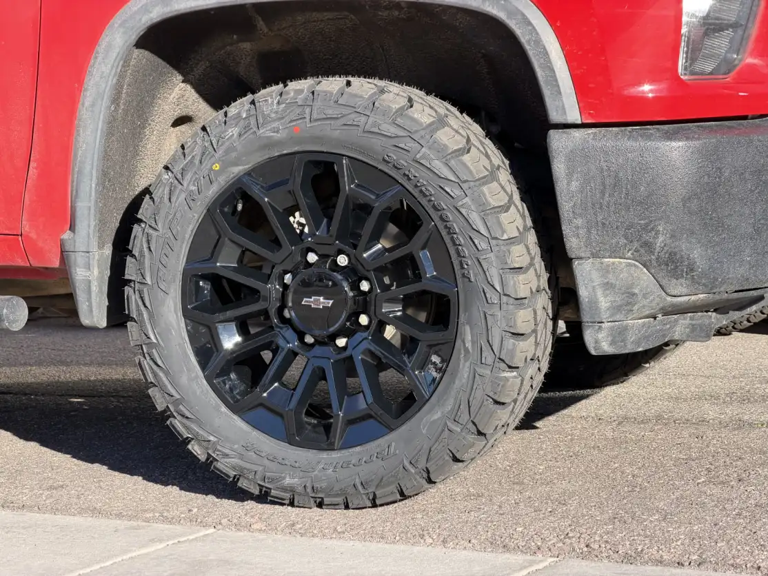 2024 Chevrolet Silverado 2500HD Replica Wheels 22" High Country 8x180mm Style 1140 Black Wheel