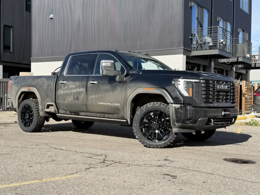 Replica Wheels Black 22" High Country 8x180mm Style 1140 Wheel on 2026 GMC Sierra 2500HD