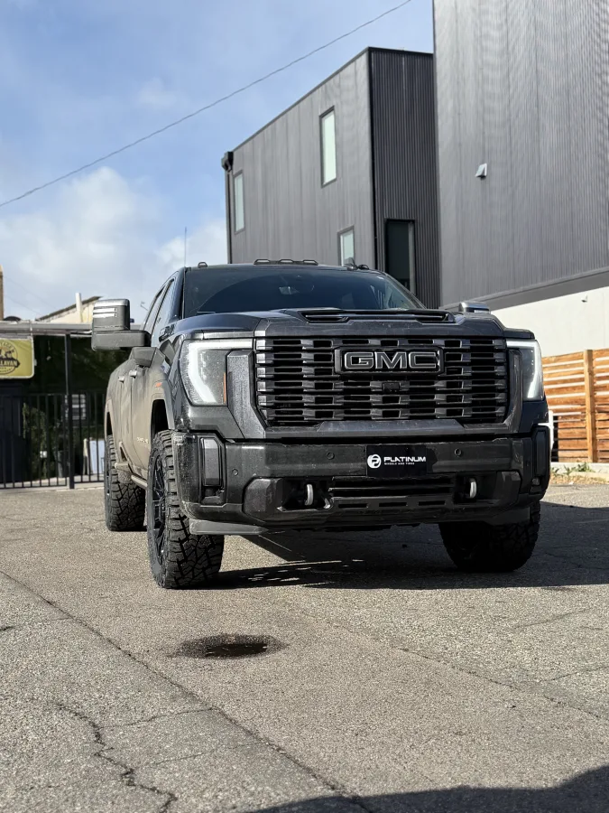 Black Replica Wheels 22" High Country 8x180mm Style 1140 Rim on 2026 GMC Sierra 2500HD