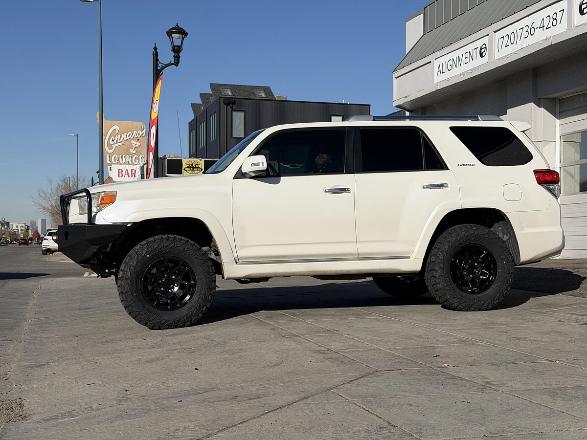 2017 Toyota 4Runner with Replica Wheels 17" TRD Pro 302 Black Wheels