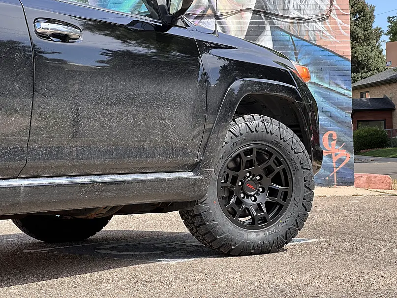 Replica Wheels 17" TRD Pro 302 Wheels in Black for 2017 Toyota 4Runner