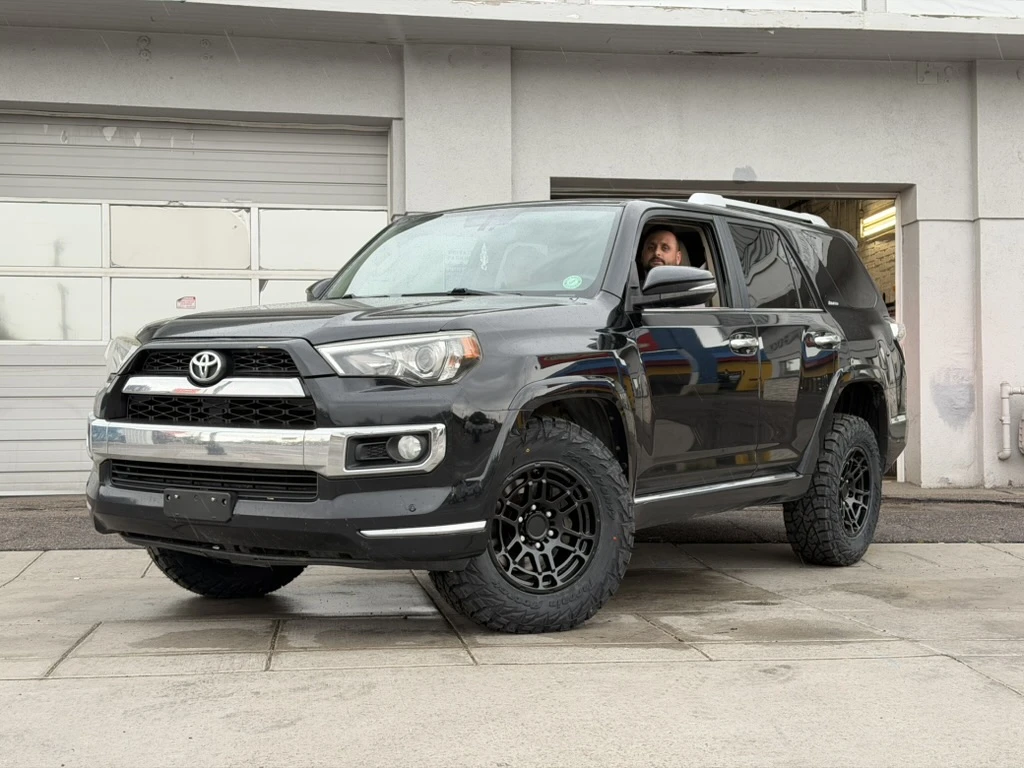 2018 Toyota 4Runner with Replica Wheels 17" TRD Pro 302 Black Rims